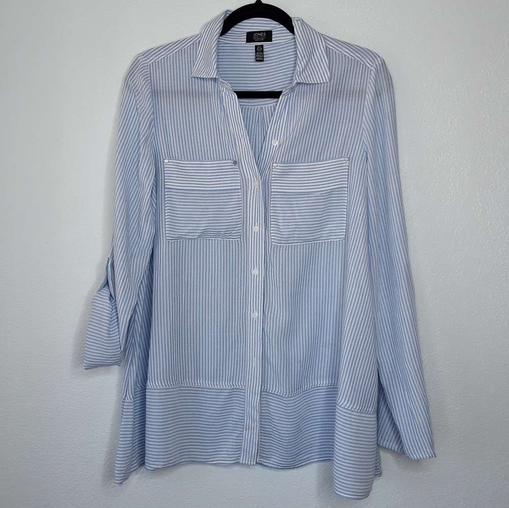 Jones New York Striped🤍🌴